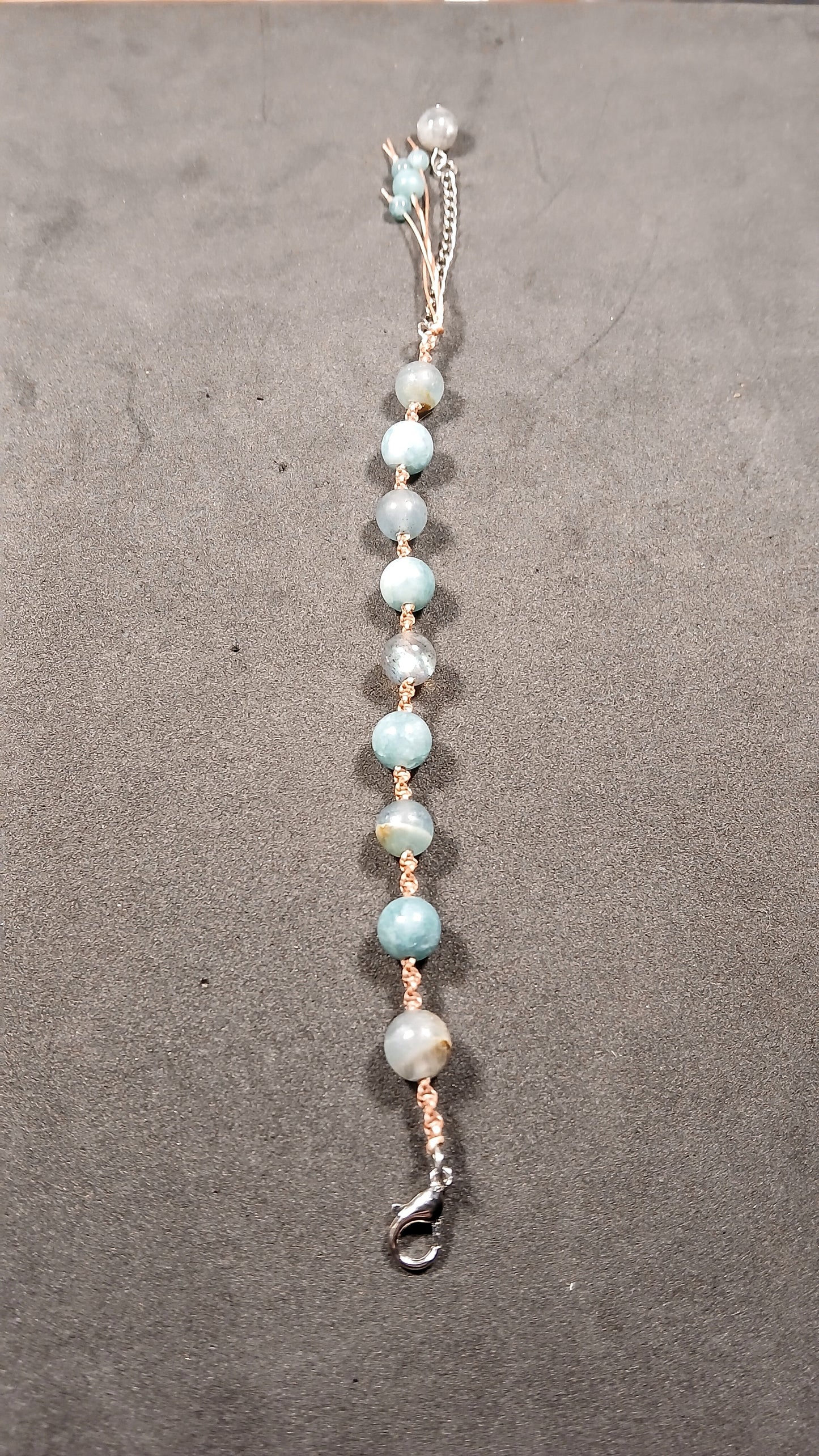 Labradorite, Blue Angelite & Blue Calcite