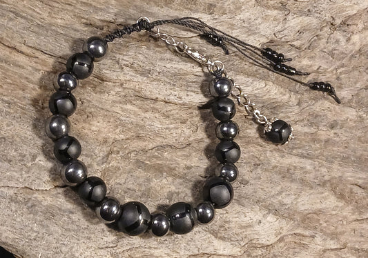 Black Onyx & Hematite