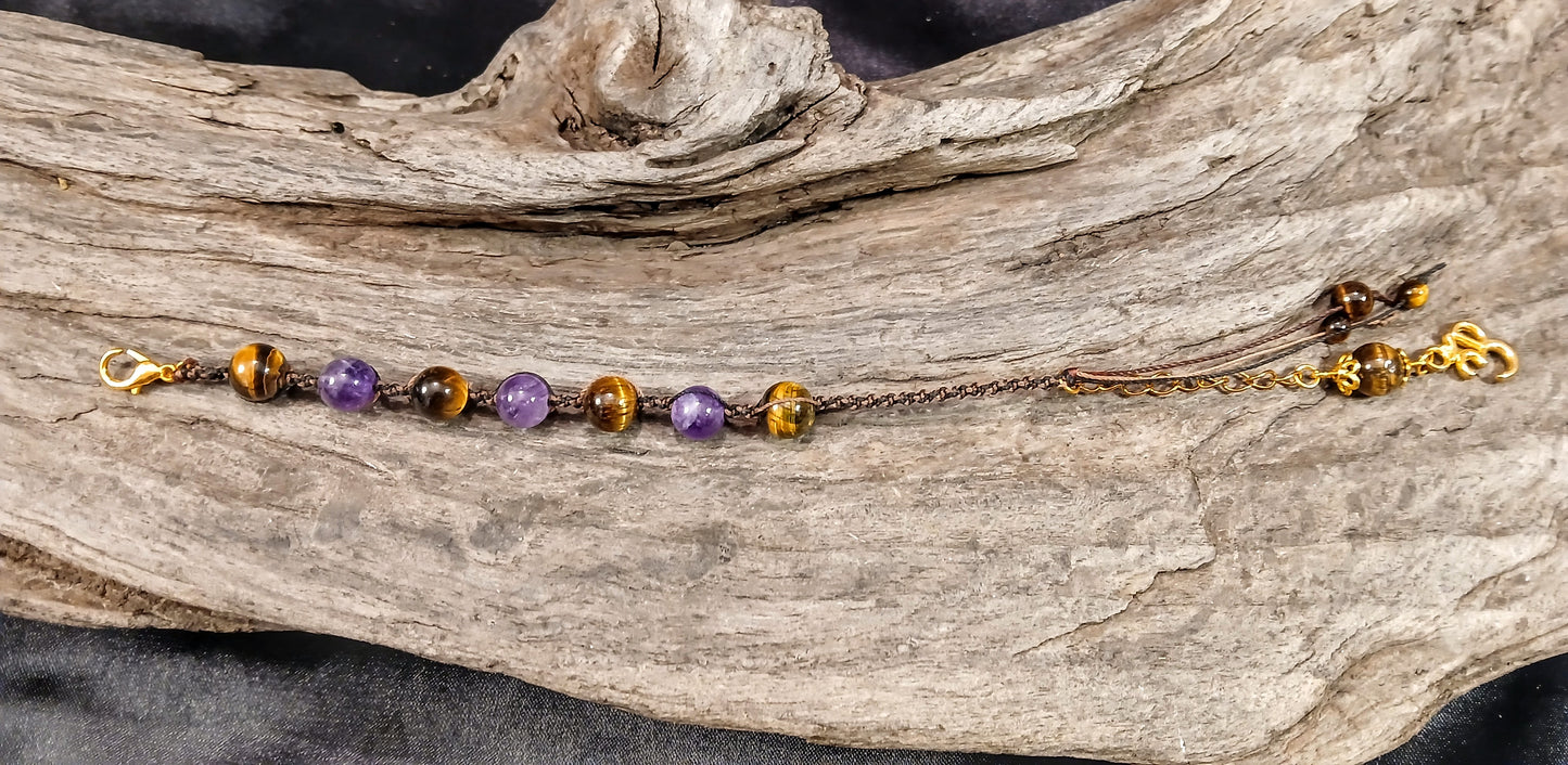 Amethyst & Tigers Eye