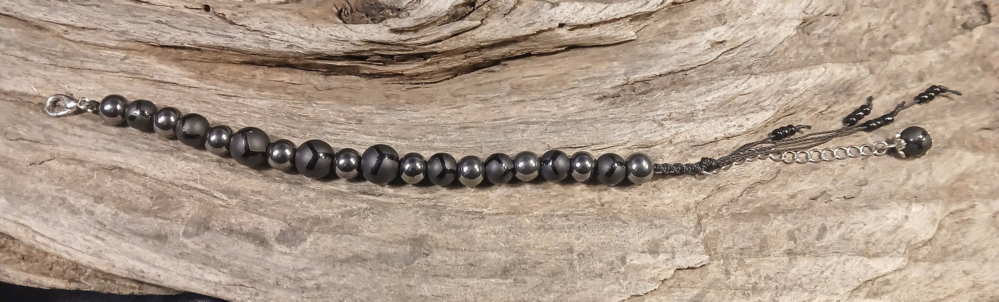 Black Onyx & Hematite