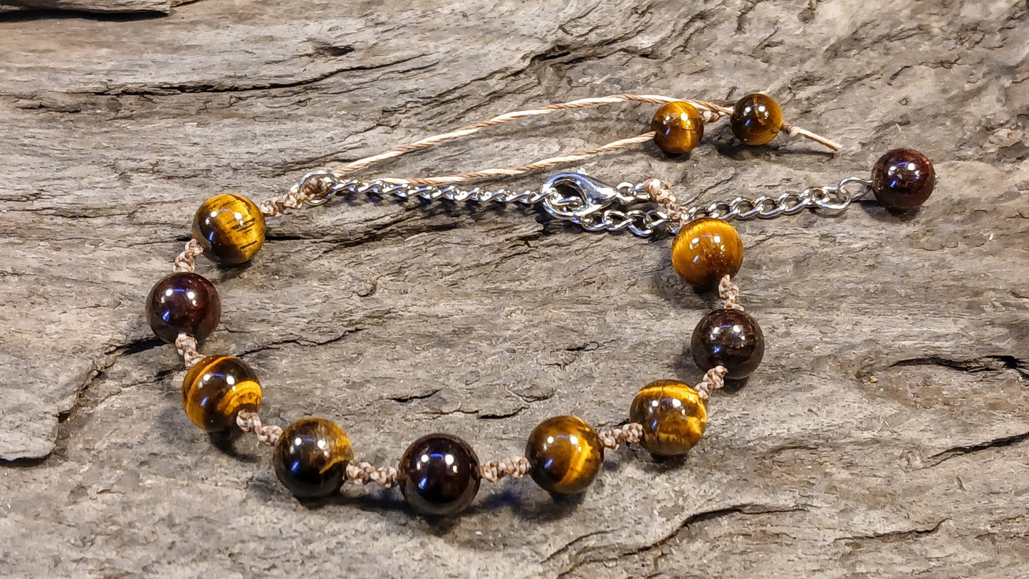 Garnet & Tigers Eye