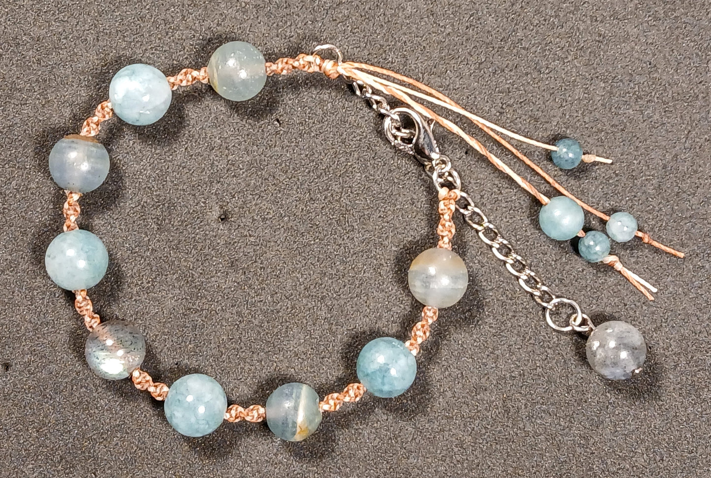 Labradorite, Blue Angelite & Blue Calcite