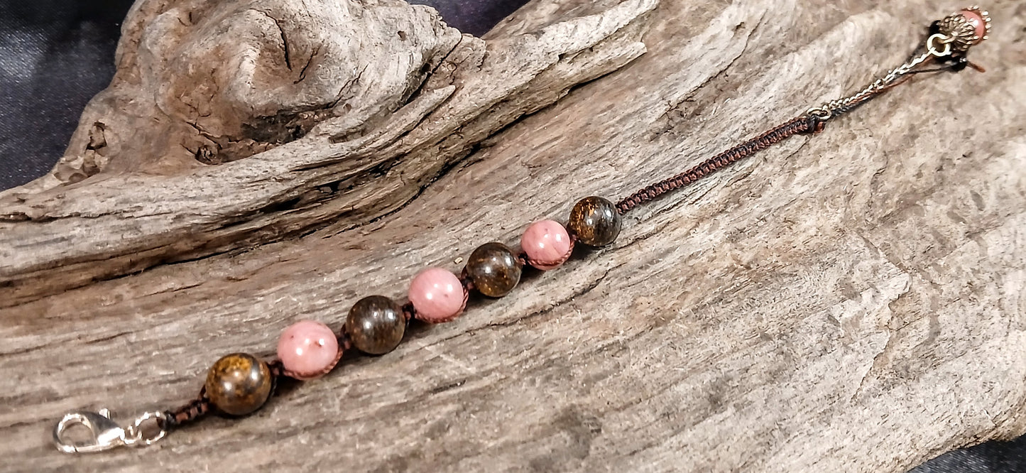 Bronzite & Rhodonite