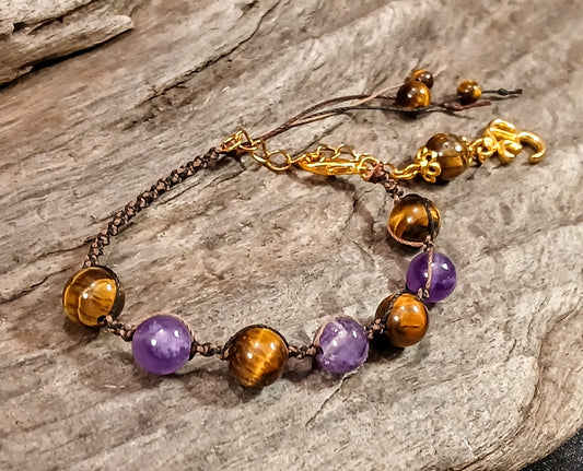 Amethyst & Tigers Eye