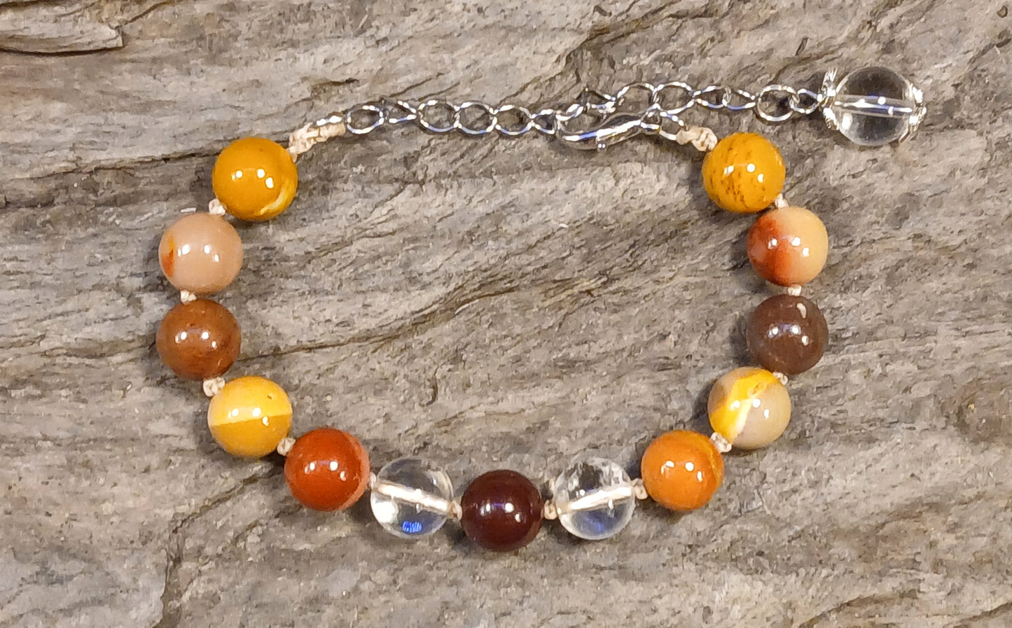 Clear Quartz & Mookaite