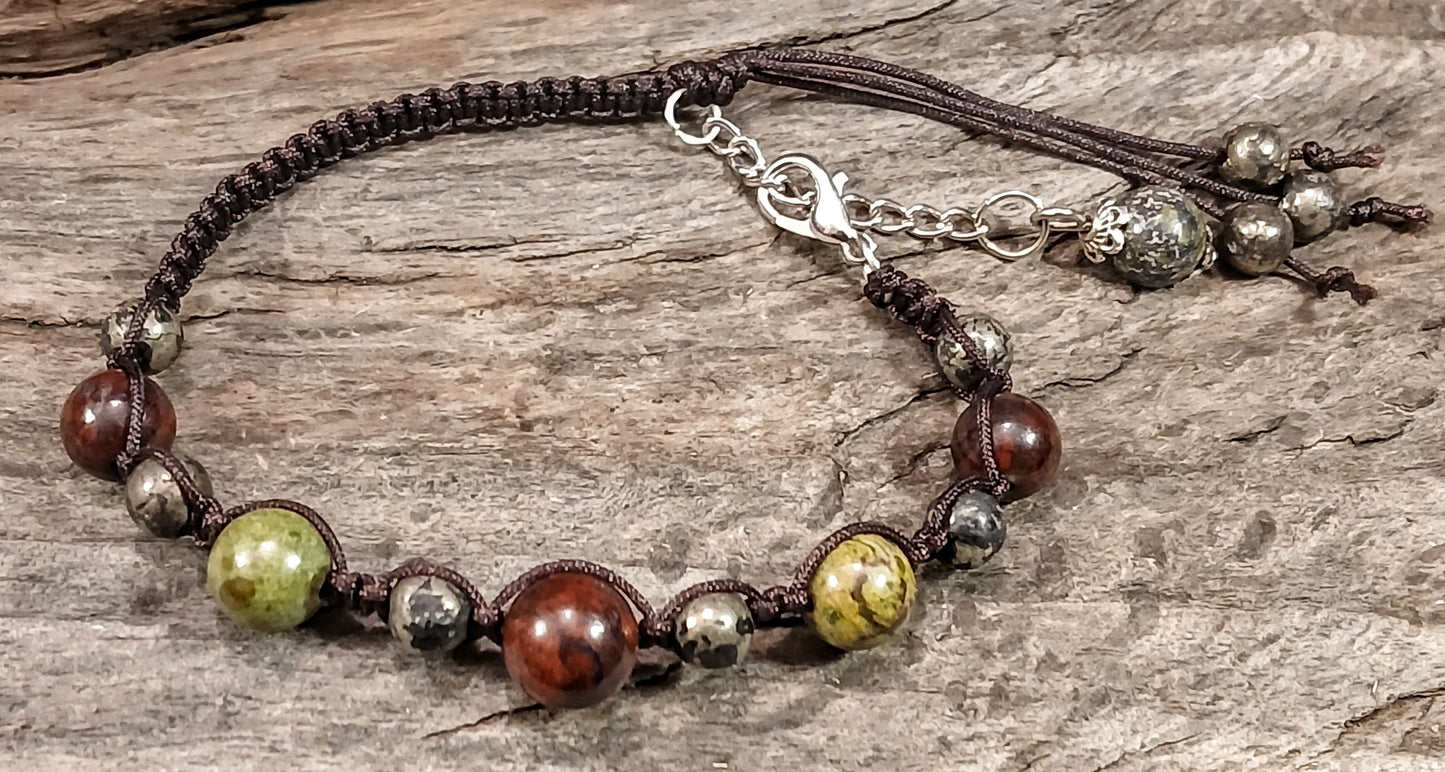 Bloodstone, Dragons Blood & Pyrite