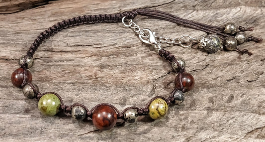 Bloodstone, Dragons Blood & Pyrite