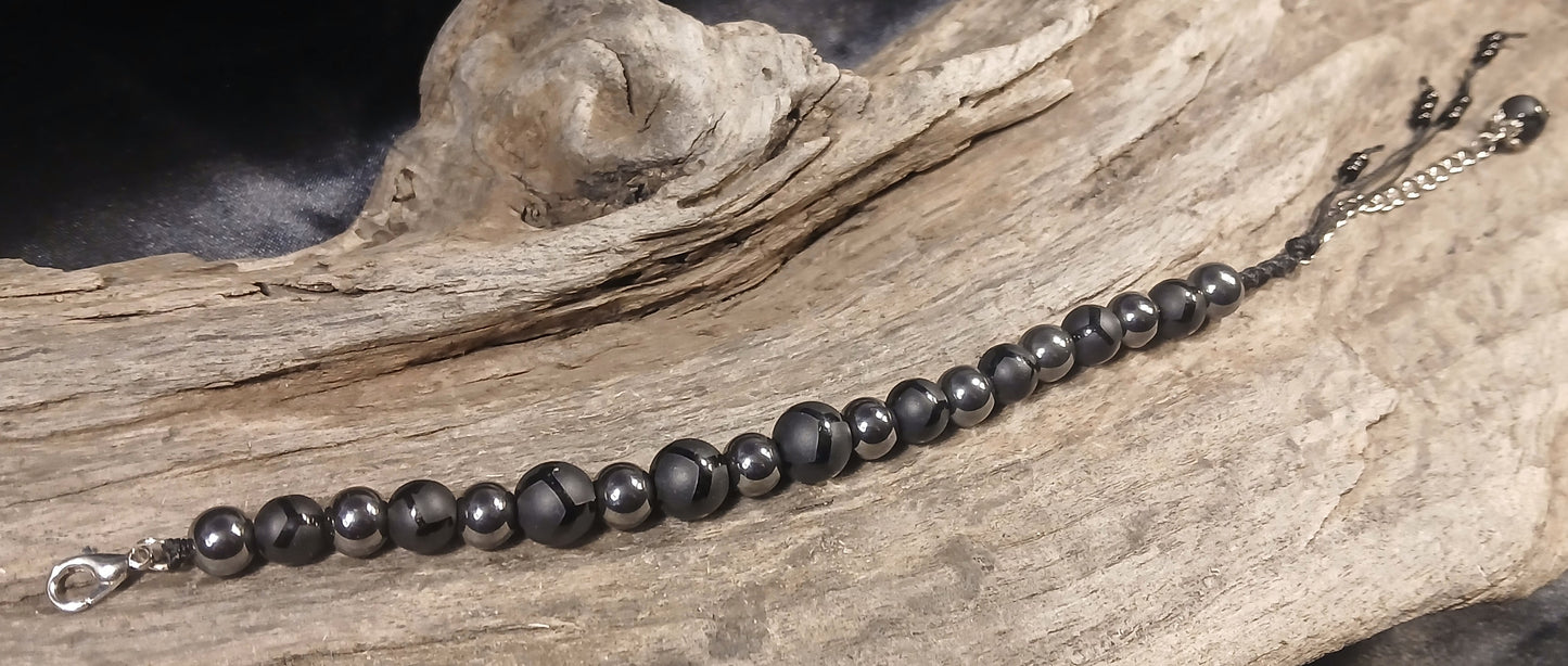 Black Onyx & Hematite