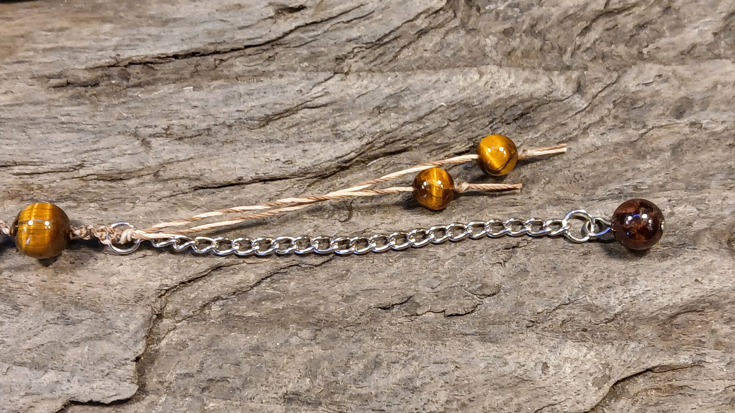 Garnet & Tigers Eye