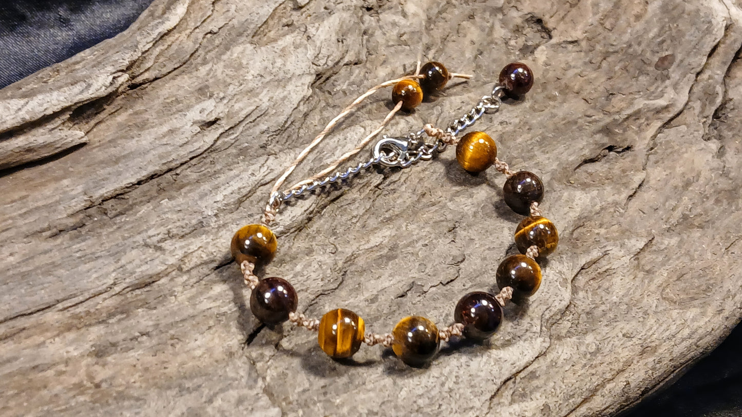 Garnet & Tigers Eye