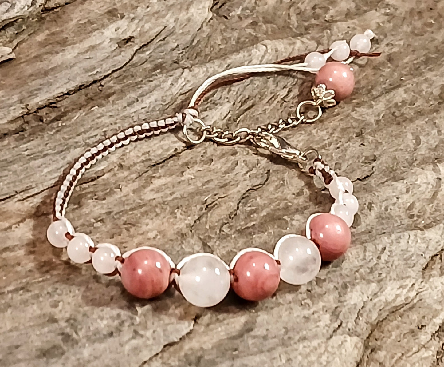 Rhodonite & Rose Quartz