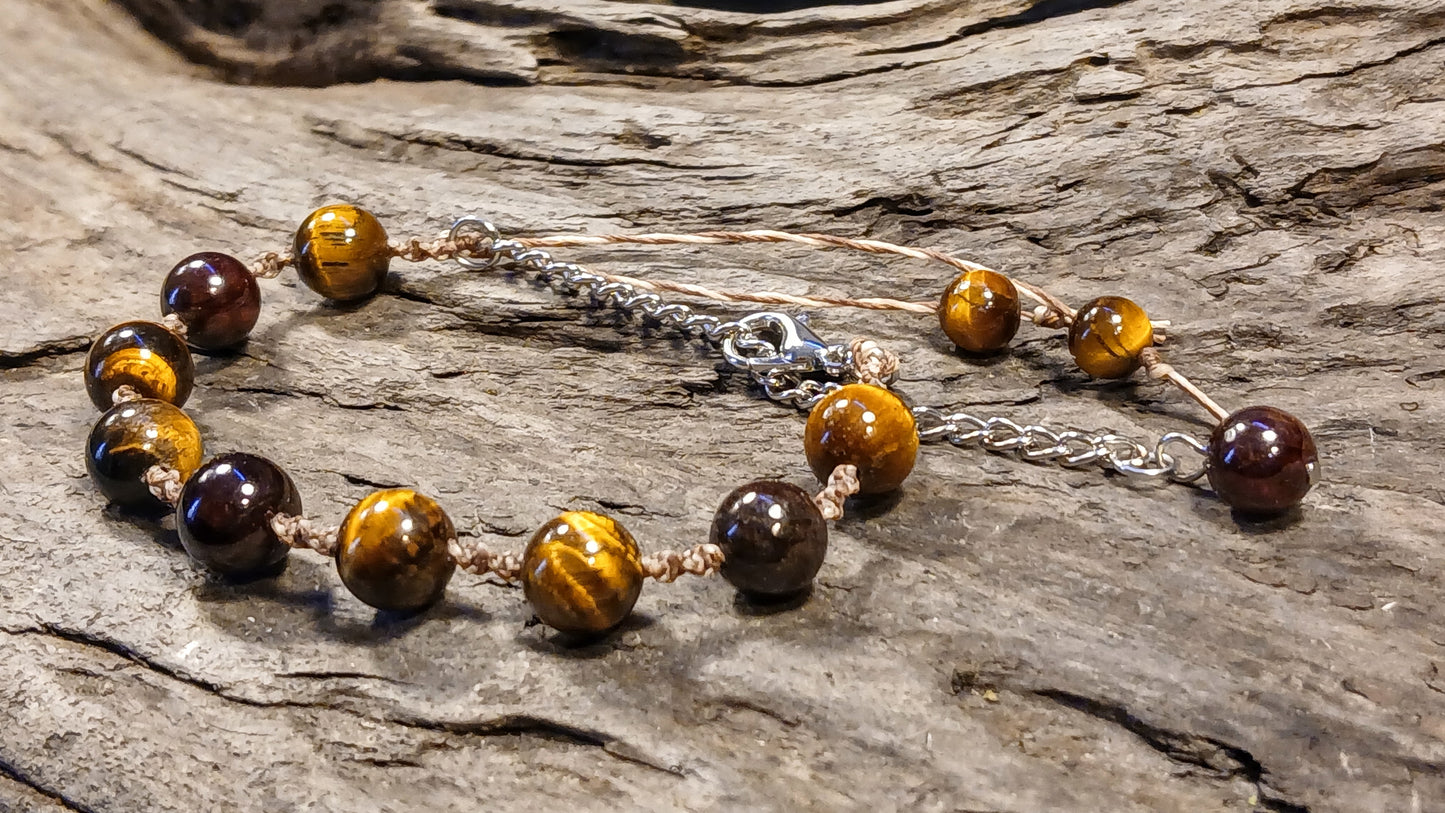 Garnet & Tigers Eye