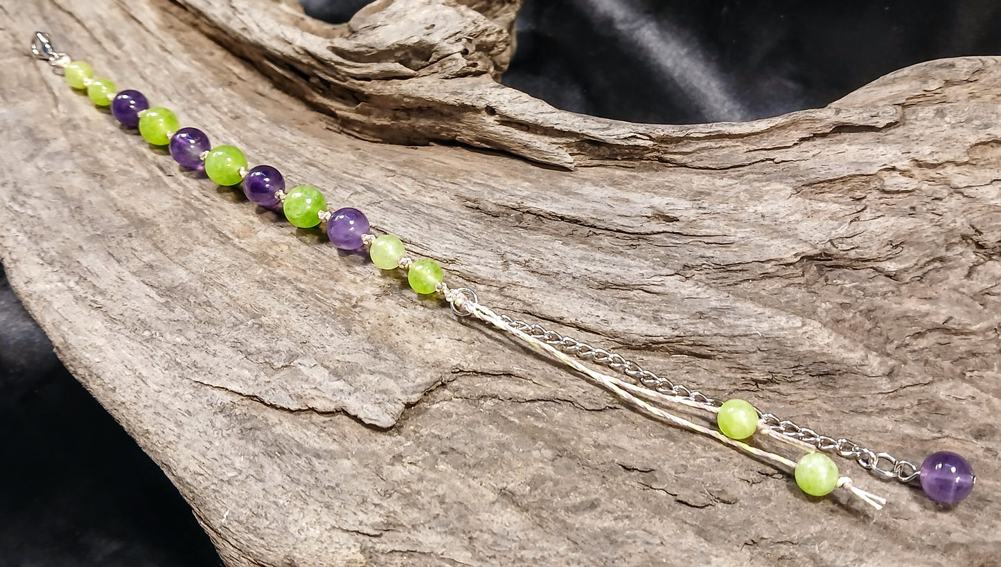 Peridot and Amethyst