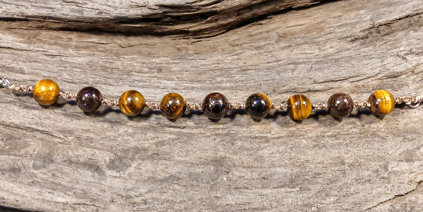 Garnet & Tigers Eye