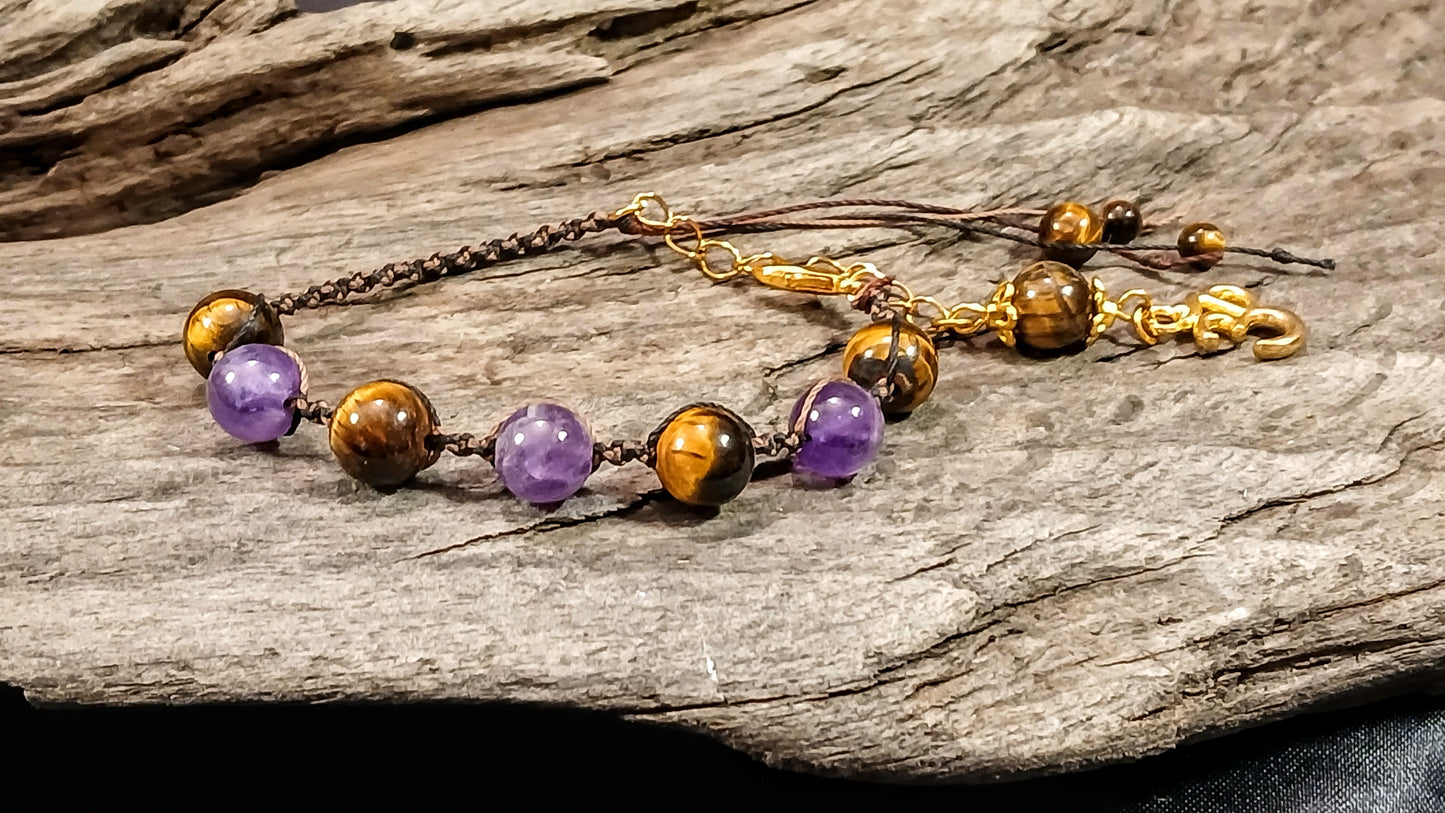 Amethyst & Tigers Eye