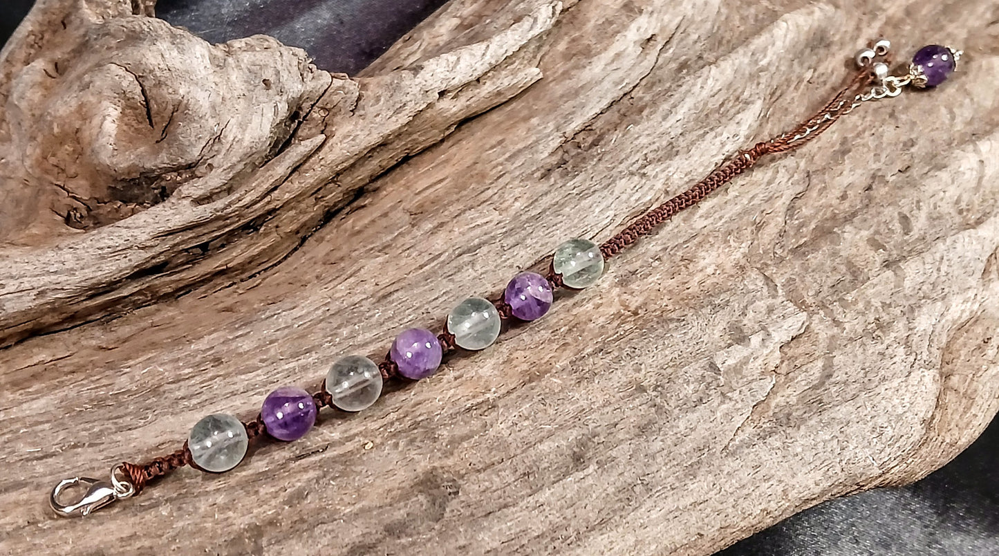 Amethyst and Flourite