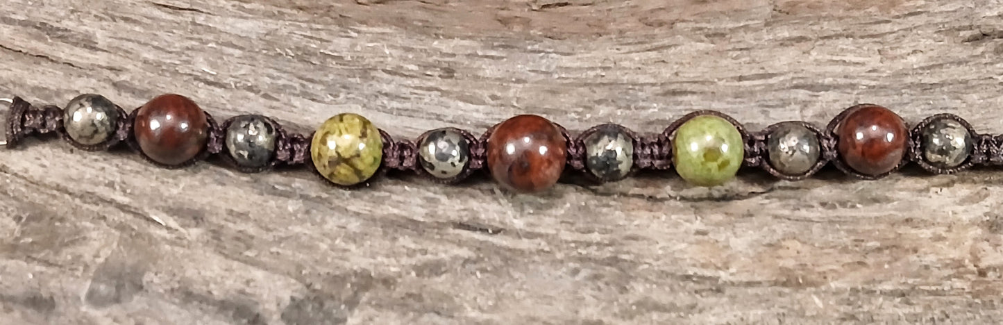 Bloodstone, Dragons Blood & Pyrite