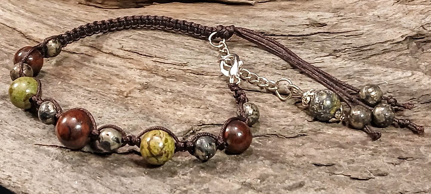 Bloodstone, Dragons Blood & Pyrite