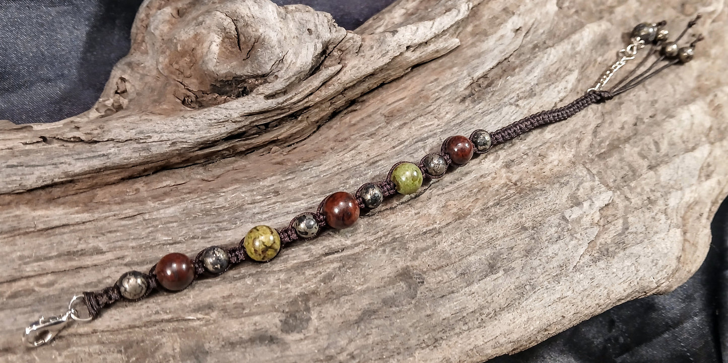 Bloodstone, Dragons Blood & Pyrite
