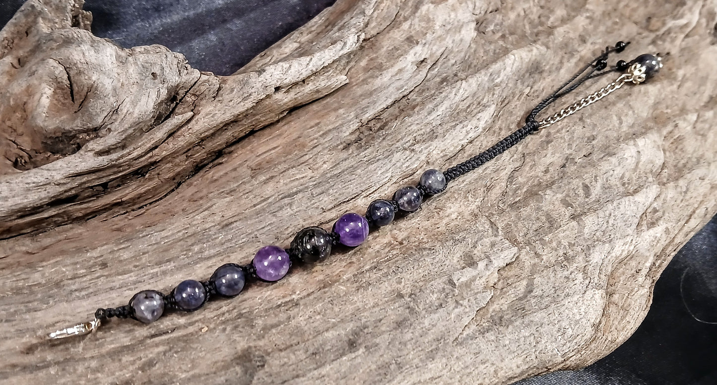 Iolite & Amethyst