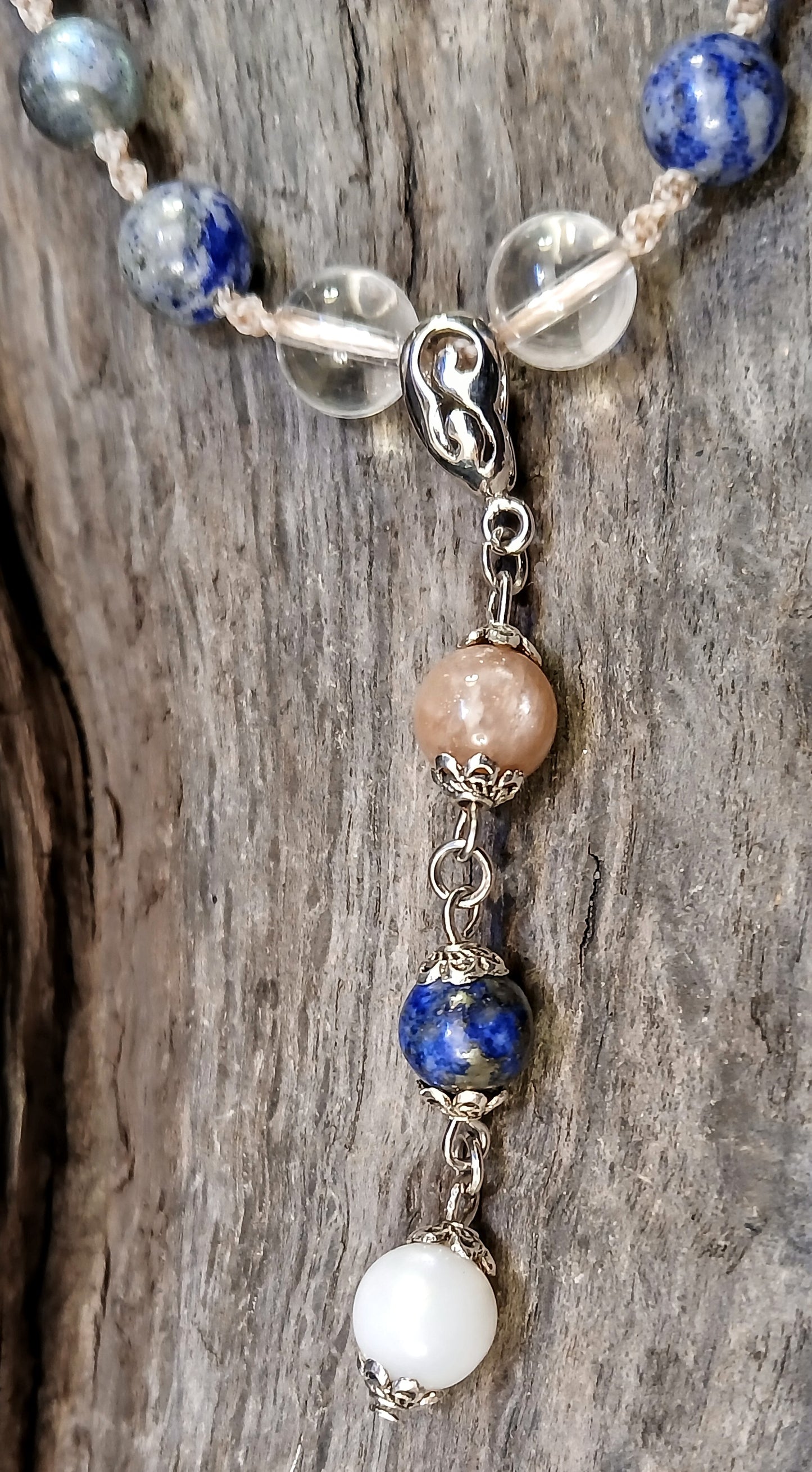 Sunstone and Moonstone Necklace