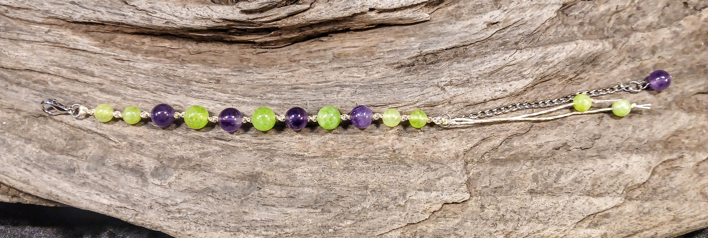 Peridot and Amethyst