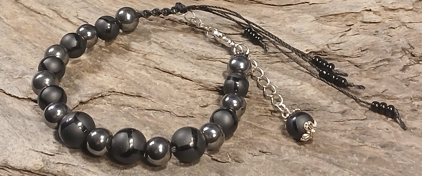 Black Onyx & Hematite