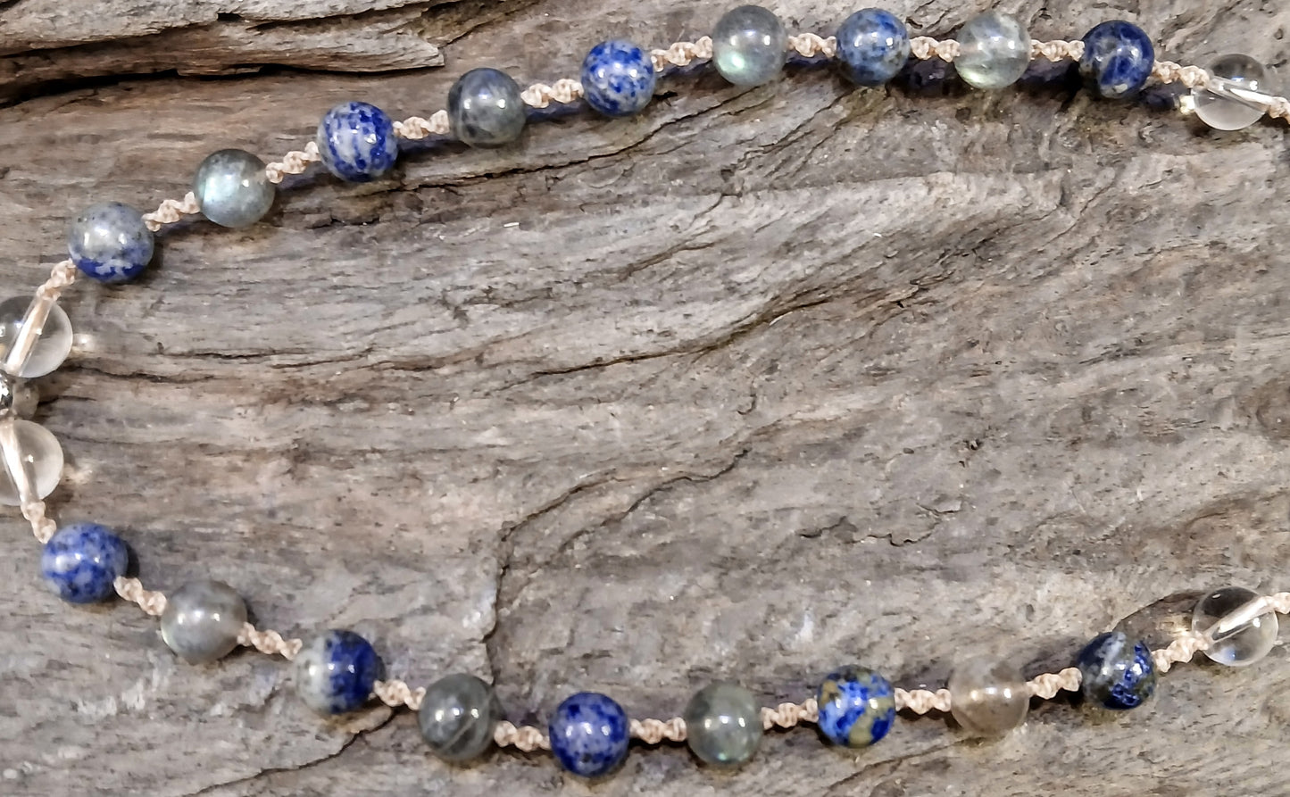 Sunstone and Moonstone Necklace