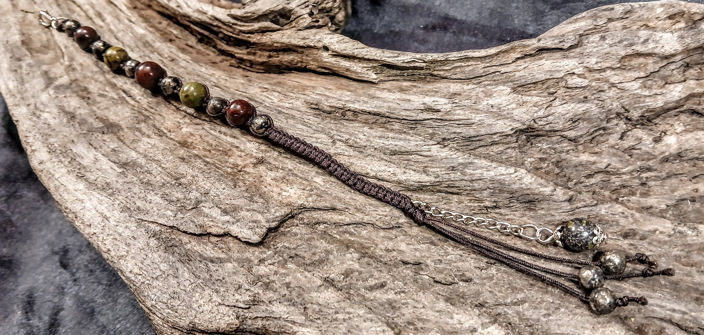 Bloodstone, Dragons Blood & Pyrite