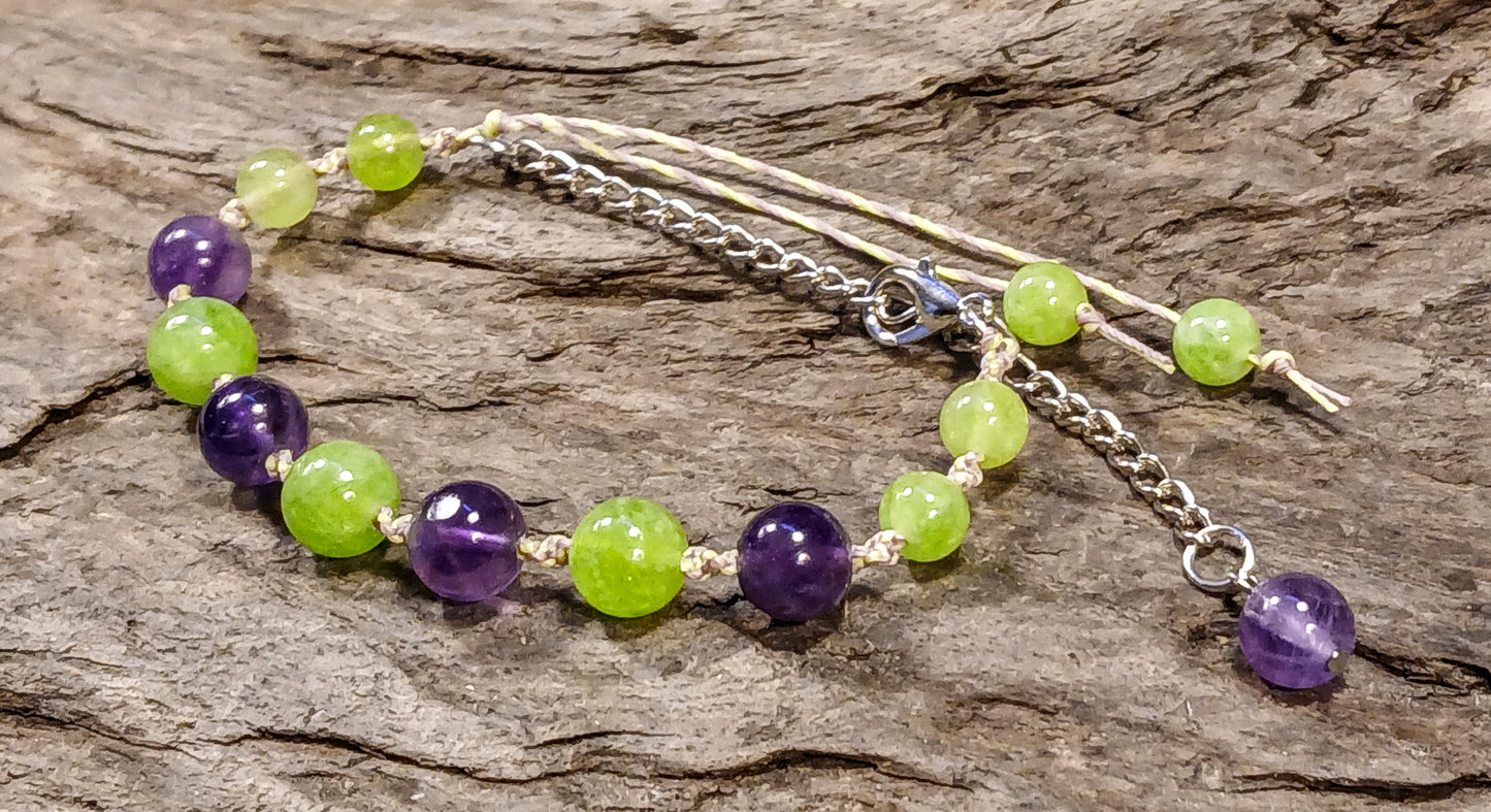 Peridot and Amethyst