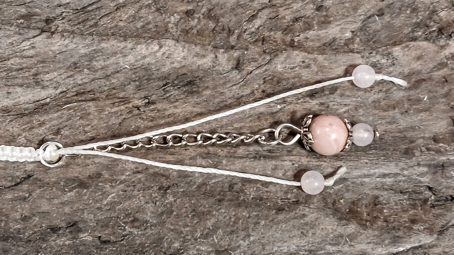 Rose Quartz & Rhodonite