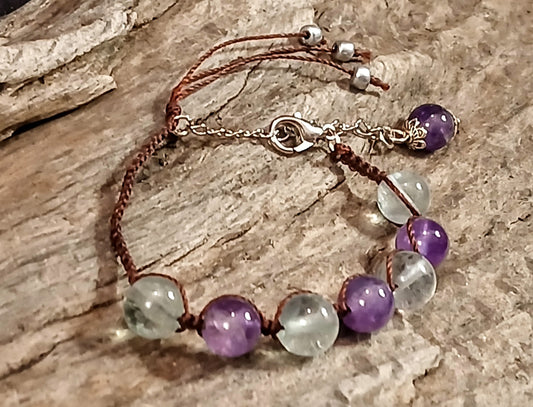 Amethyst and Flourite