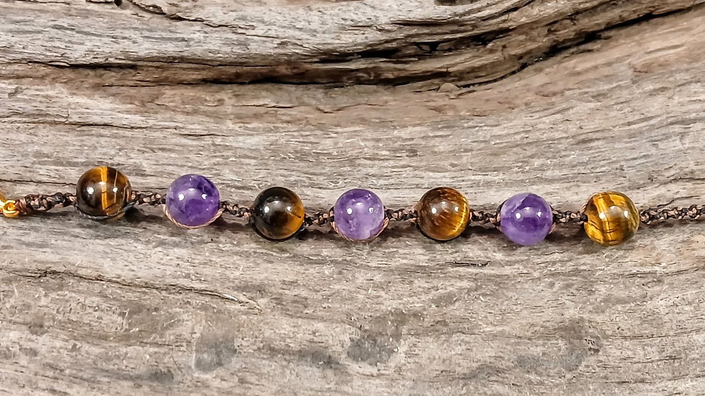 Amethyst & Tigers Eye