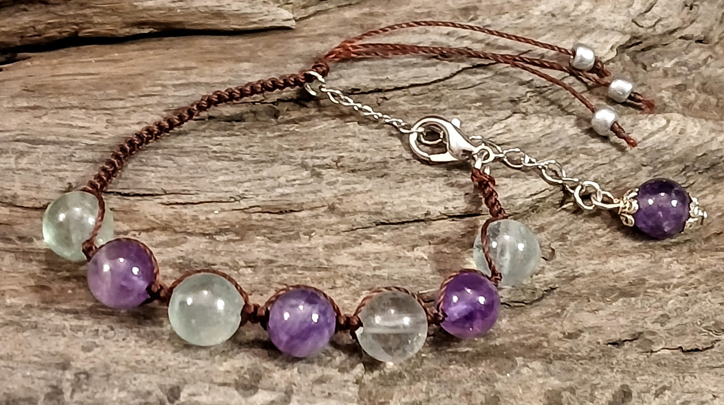 Amethyst and Flourite
