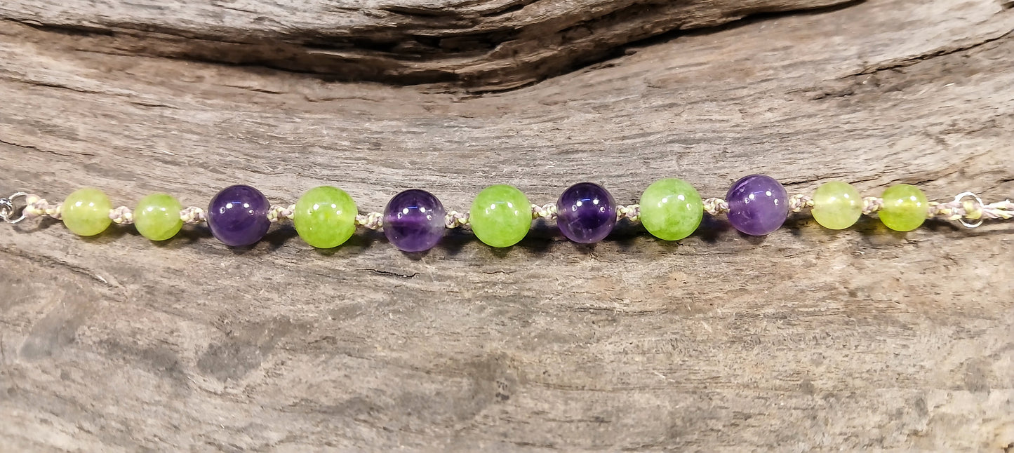 Peridot and Amethyst