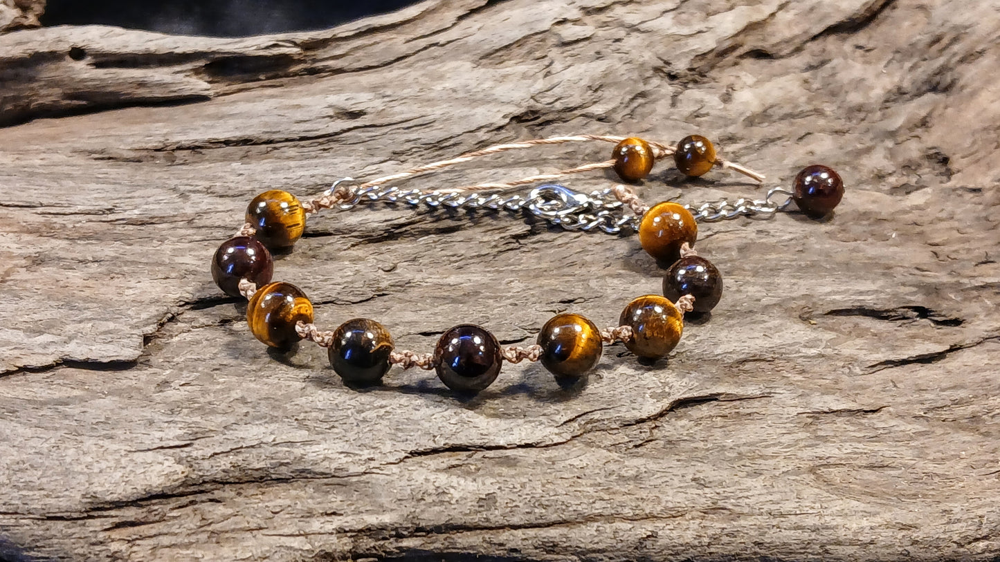 Garnet & Tigers Eye