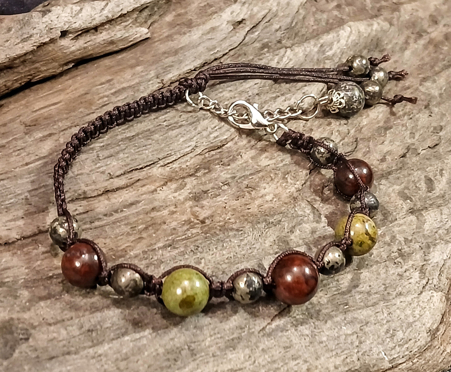 Bloodstone, Dragons Blood & Pyrite