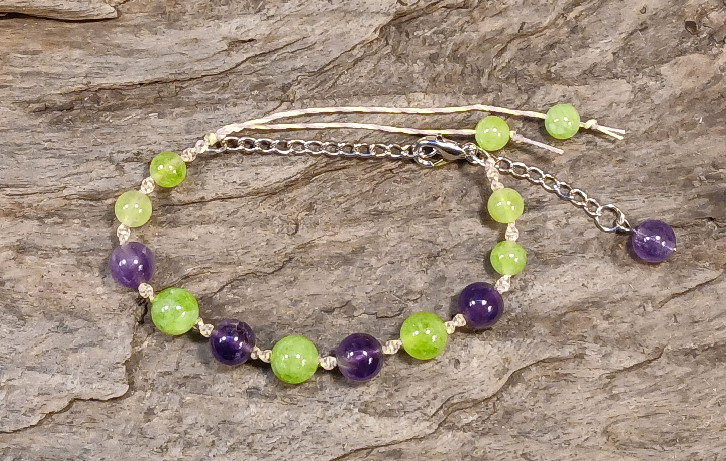 Peridot and Amethyst