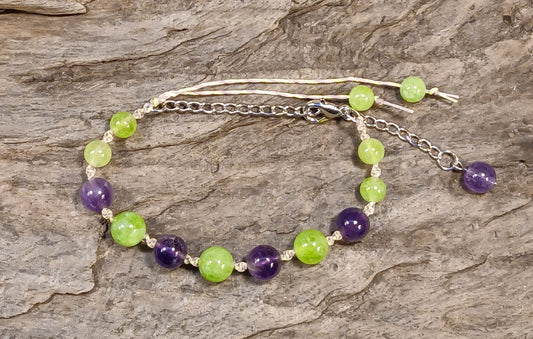 Peridot and Amethyst