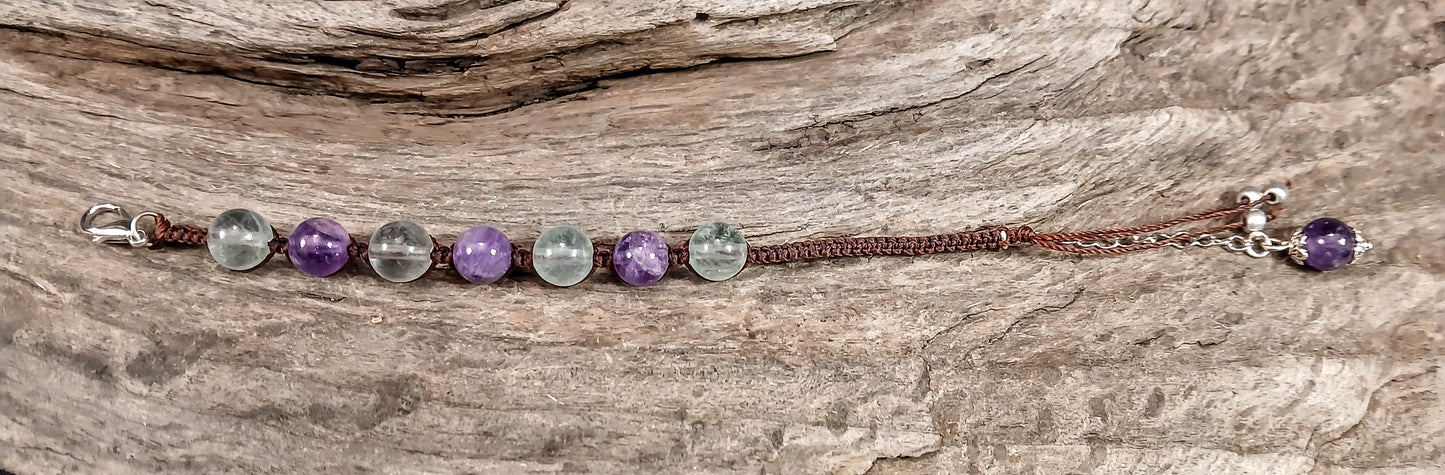 Amethyst and Flourite